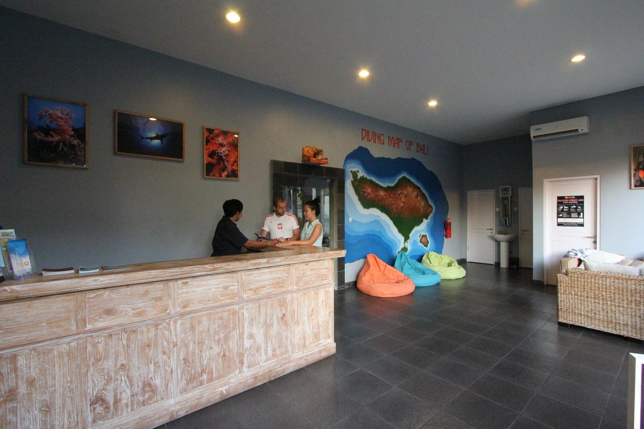 Benthos Bali Dive Resort Candidasa Exteriör bild