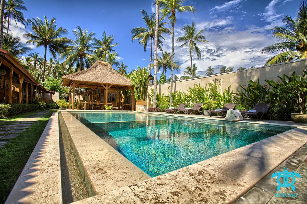 Benthos Bali Dive Resort Candidasa Exteriör bild